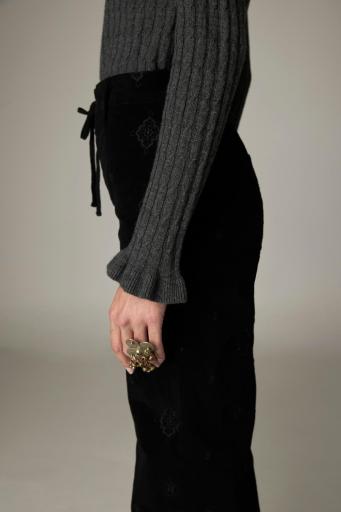 Maison Hotel,Nancy Sweater Grey Blue [2]