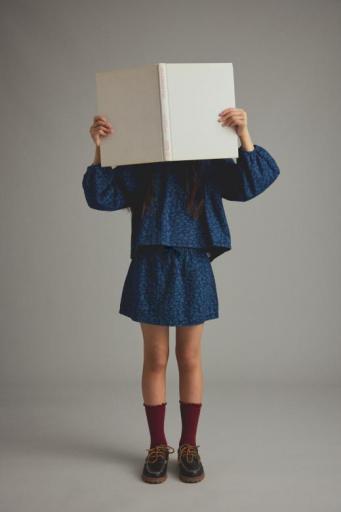 Cozmo,cotton denim skirt [2]