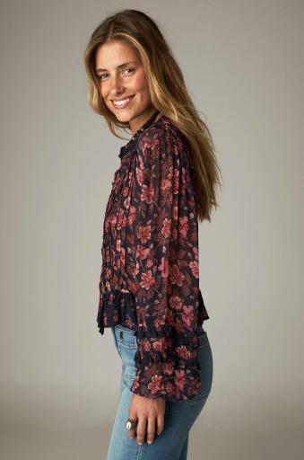 Maison Hotel,Lerele Blouse Punk Pink [1]