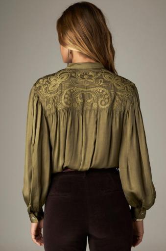 Maison Hotel,Gongora Blouse Khaki [1]