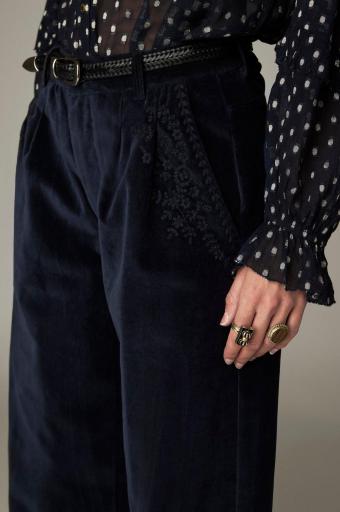 Maison Hotel,Gordon Pant Vinton Blue [0]