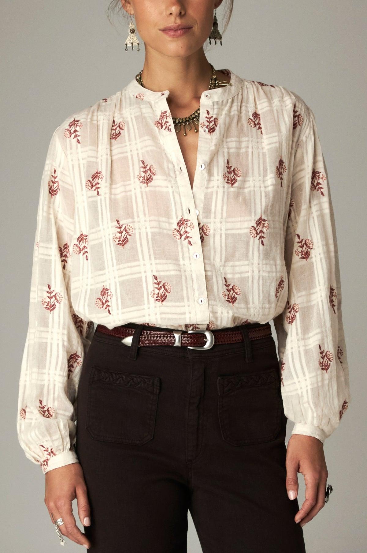 Maison Hotel,Birdie Blouse White Ember