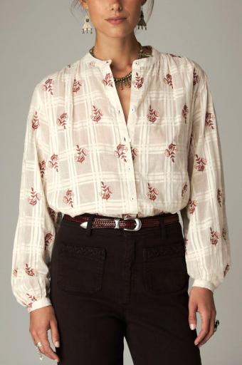 Maison Hotel,Birdie Blouse White Ember