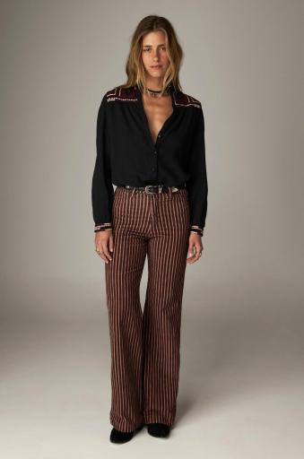 Maison Hotel,Marceau Pant Retro Stripes
