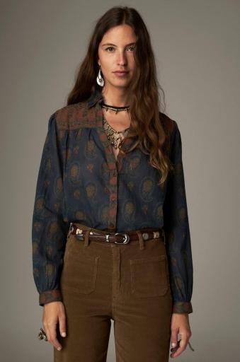 Maison Hotel,Louis Shirt Dark Blue [0]