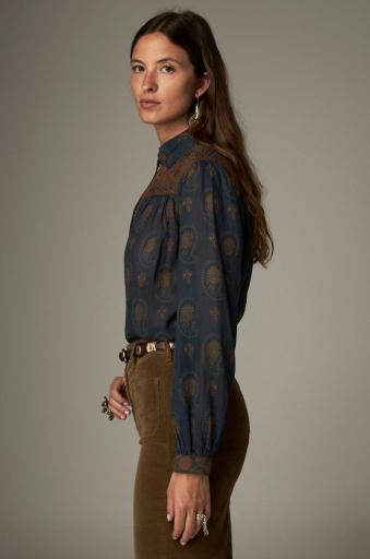 Maison Hotel,Louis Shirt Dark Blue [2]