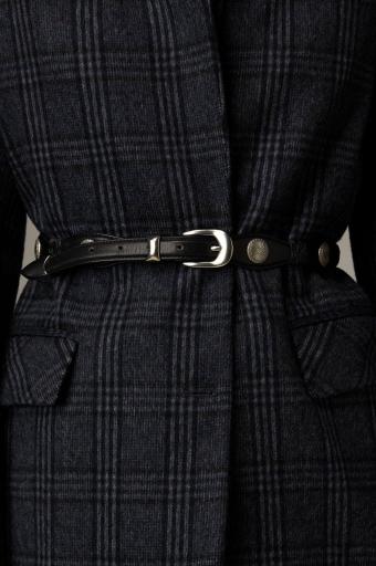Maison Hotel,Telmo Belt Charcoal [0]