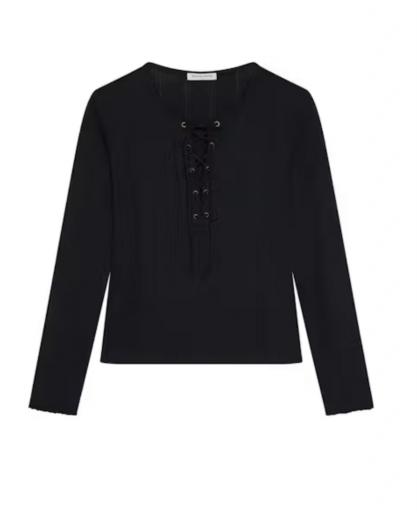 Maison Hotel,Mara Shirt negro [0]