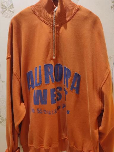 Brewster,COLUMBIA Zipped sweatshirt BREWSTER, Sudadera naranja cremallera  [0]