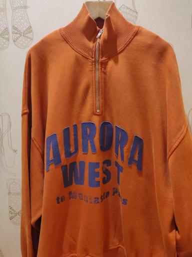 Brewster,COLUMBIA Zipped sweatshirt BREWSTER, Sudadera naranja cremallera  [1]