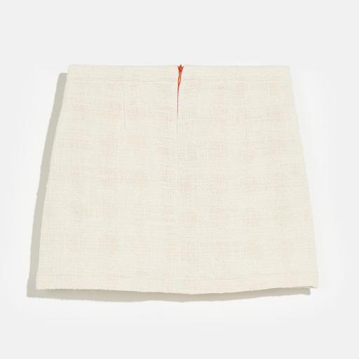 Bellerose,PARISE41 F2360 SKIRTS,Mini falda color beige  [1]