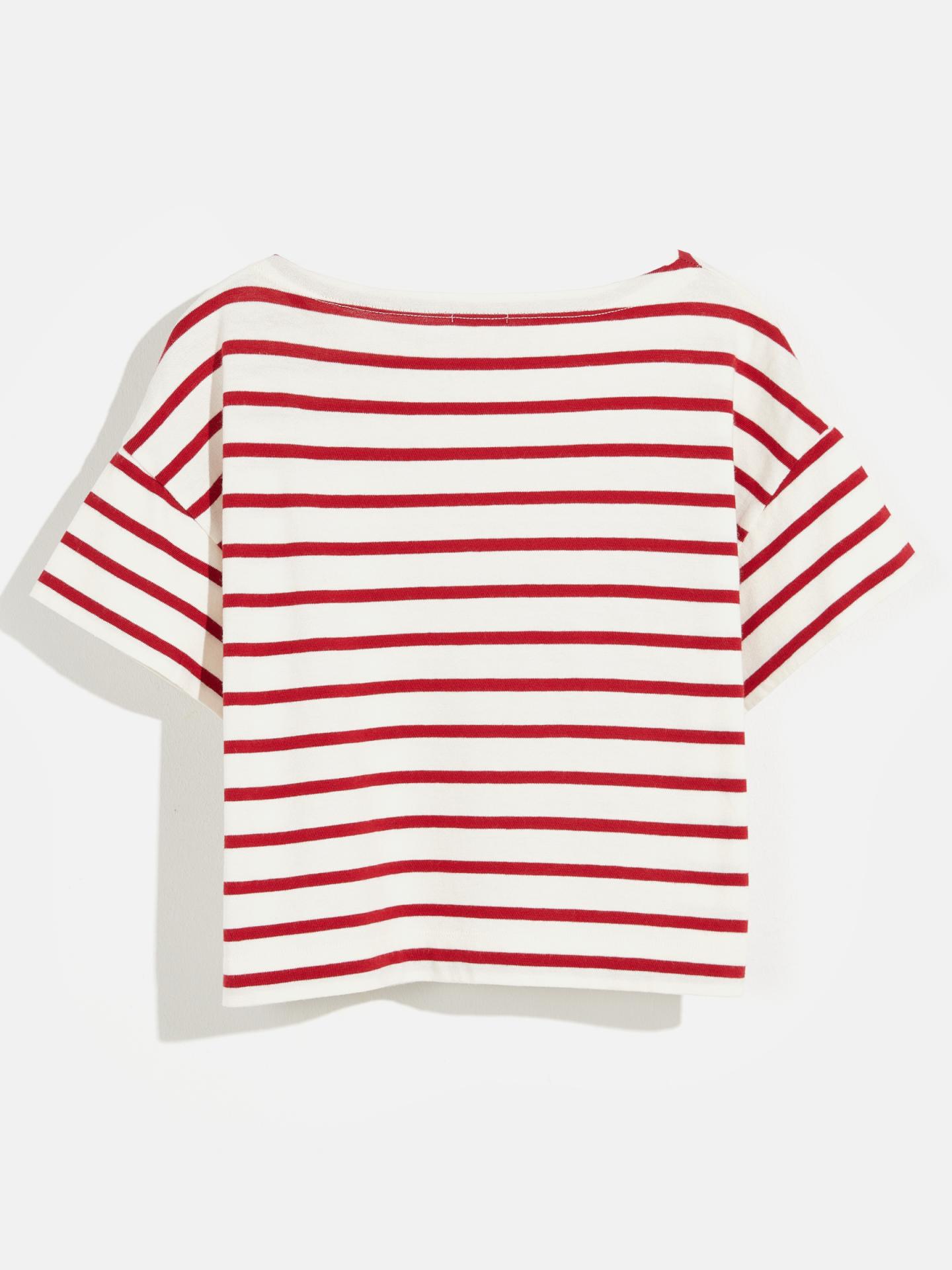 Bellerose,VASSY41,Camiseta rayas roja precios comprar Bellerose,VASSY41,Camiseta  rayas roja precio barato