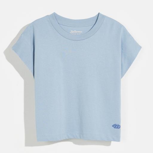 Bellerose,CROM41 T1570 T-SHIRT,Camiseta azul