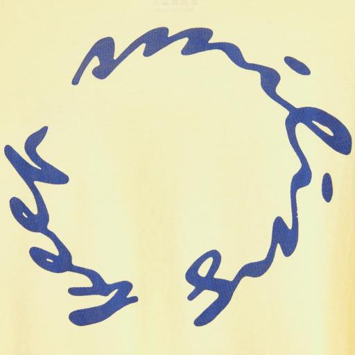 Bellerose,ASHA41,Camiseta oversize amarilla print espalda [2]