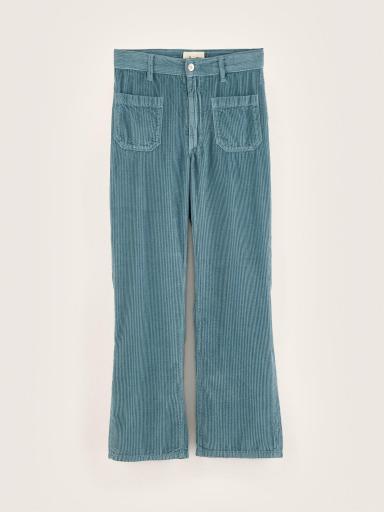 Bellerose,PEPY42 R0906 PANTS, Pantalón en pana azul metal [0]