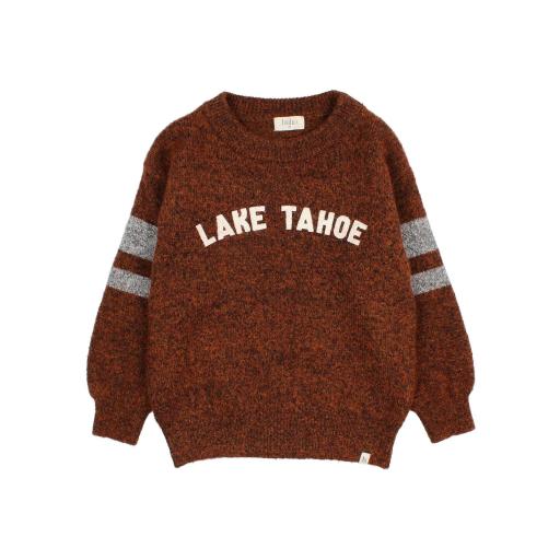 Búho Barcelona,TAHOE JUMPER,color brownie 