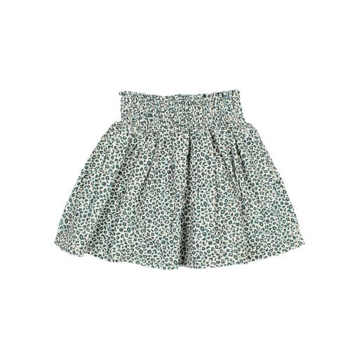 Búho Barcelona,SPECKLE SKIRT, Alpine Green 