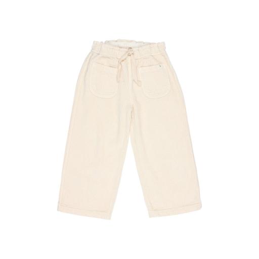 Búho Barcelona,CORDUROY GIRLY PANTS,color ivory