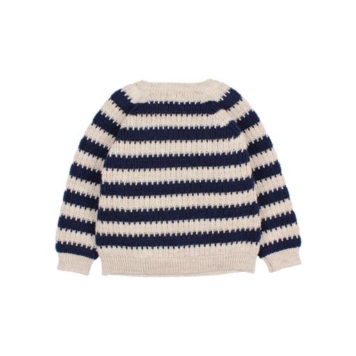 Búho Barcelona,STRIPES JUMPER,color navy  [2]