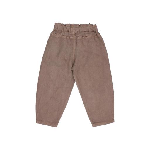 Búho Barcelona,TWILL GIRLY PANTS,color taupe [2]