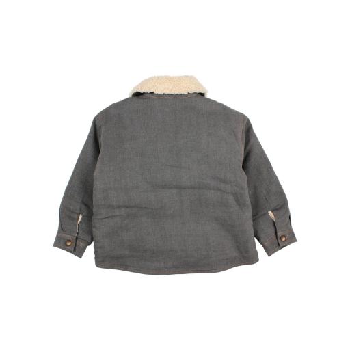 Búho Barcelona,DENIM JACKET ,color gris  [2]