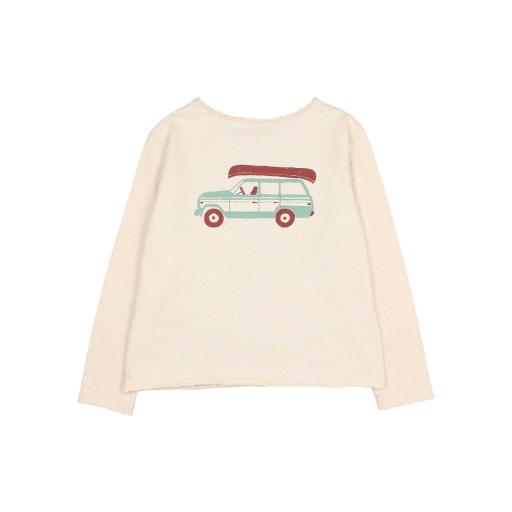 Búho Barcelona,TAHOE T-SHIRT,color ivory  [2]
