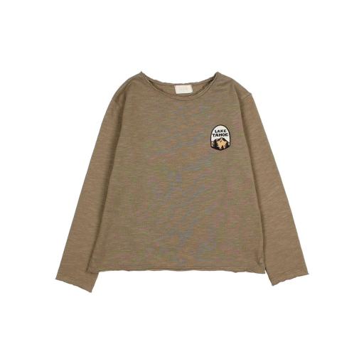 Búho Barcelona,TAHOE T-SHIRT,color kaki 