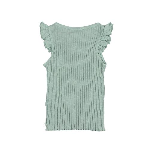 Búho Barcelona,RIB RUFFLE T-SHIRT [1]