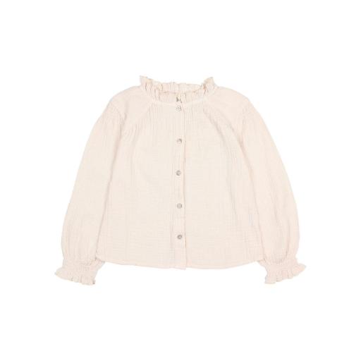 Búho Barcelona,BOBLE PLUMETI BLOUSE,Blusa plumeti cream pink [2]