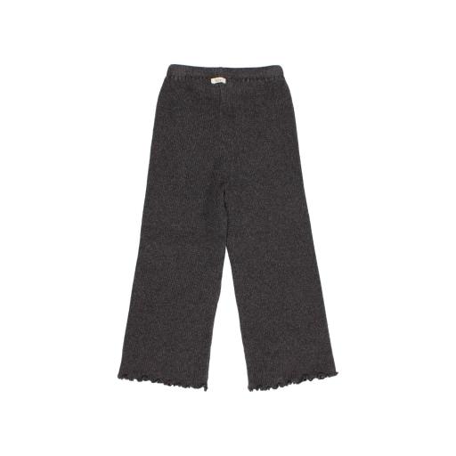 Búho Barcelona,SOFT RIB PANTS , Pantalón canalé gris antracita  [1]