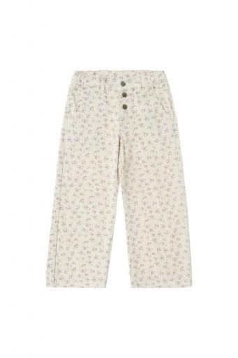 Tocoto Vintage, Pantalón beige flores [3]