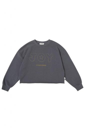 Tocoto Vintage,SUDADERA OVERSIZE " JOY gris [2]