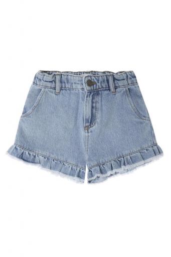 Tocoto Vintage,SHORTS NIÑA DENIM AZUL