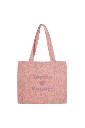 Tocoto Vintage,BOLSA SARGA ANIMAL PRINT ,rosa