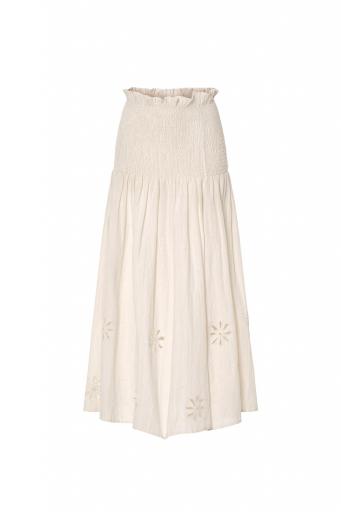 Paryescala,ALMA WHITE SKIRT [2]