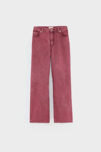 Bellerose,POPIES FLARED JEANS,color vino [0]