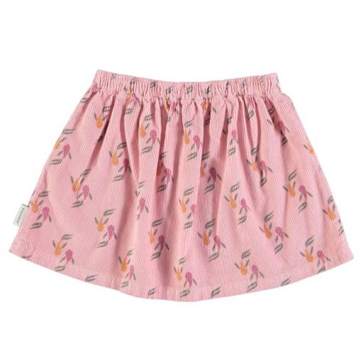Piupiuchick,Mini falda rosa print peces colores [1]