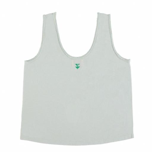 Sisters Department, Camiseta gris claro tirantes print L`AMOUR DEPARTMENT  [3]