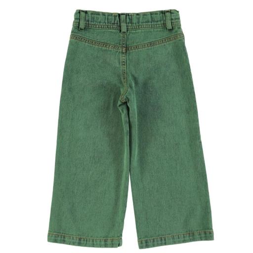 Piupiuchick,Flare trousers | Washed green  denim , Vaquero en verde [1]