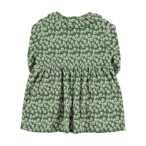 Piupiuchick,Short dress | Green flowers, Vestido flores verde [1]