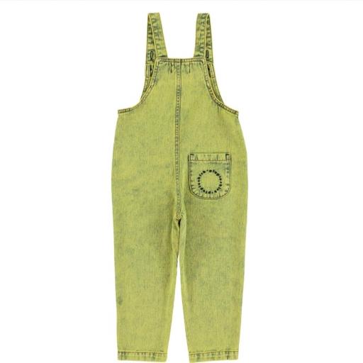 Piupiuchick,Dungarees | Washed acid yellow denim,Peto amarillo ácido  [1]