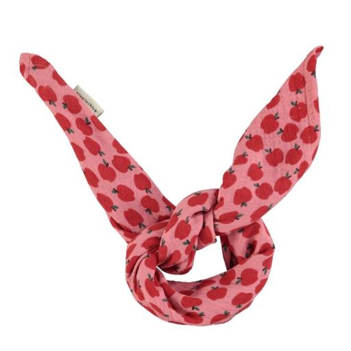 Piupiuchick,Bandana | Pink w/ red apples,Bandana manzanas  [0]