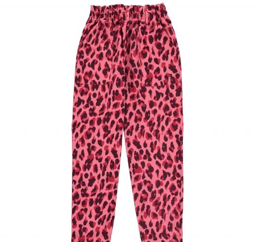 Sisters Department,Pantalón animal print rosa