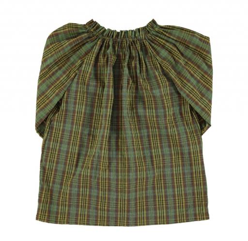 Sisters Department,Blusa cuadros verde  [1]