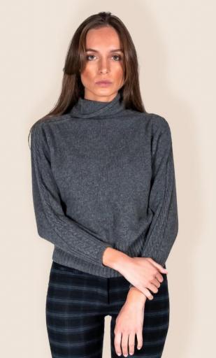 Antimilk, Jersey cuello alto gris [0]