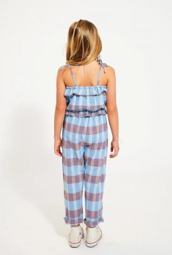 Piupiuchick,top w/ straps | blue checkered [1]