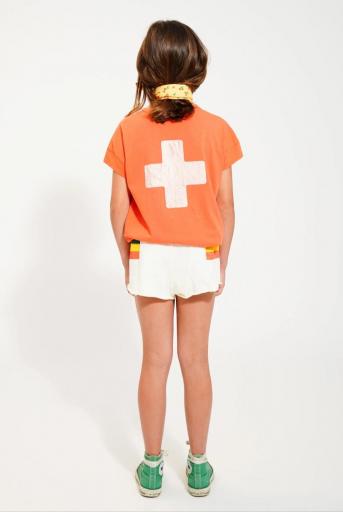 Piupiuchick,t'shirt | orange w/ "first aid" print [3]