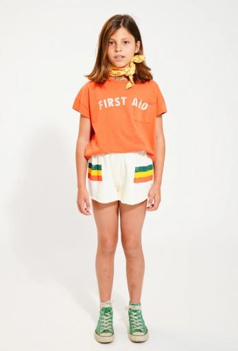 Piupiuchick,shorts | ecru w/ multicolor stripes [2]