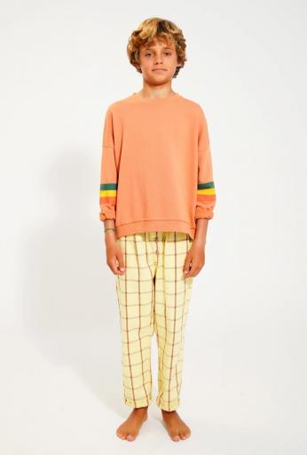 Piupiuchick,unisex trousers | yellow checkered [2]