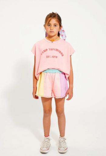 Piupiuchick,shorts w/ fringes | multicolor pastels [2]